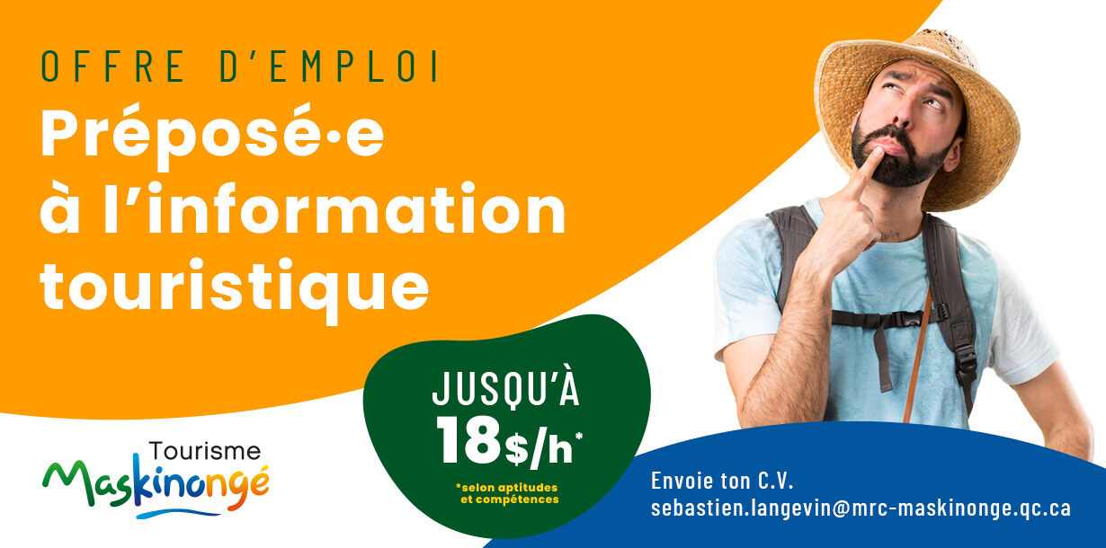 Préposé/préposée à l’information touristique