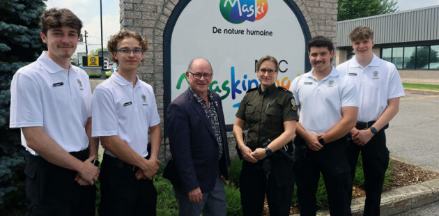 Les cadets de la Sûreté du Québec reprennent du service