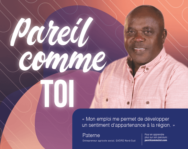 Pareil comme toi : Paterne