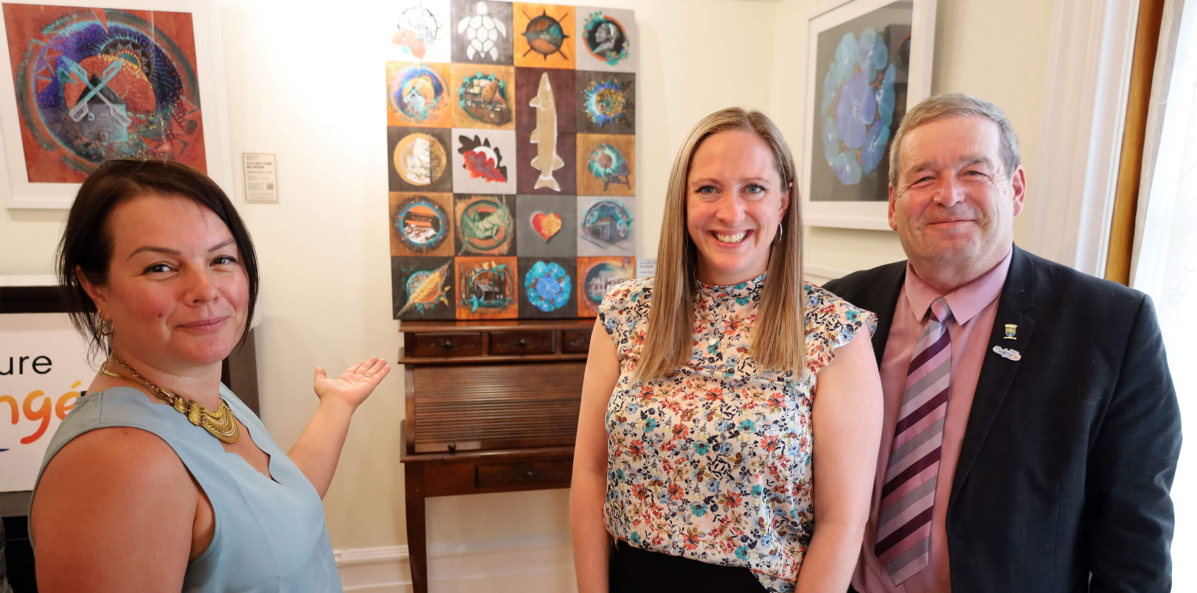 « Courtepointe Culture Maskinongé » : Les 17 municipalités de la MRC de ...